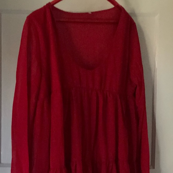 PRICE DROP Boho Shift Dress Size L - Picture 4 of 6